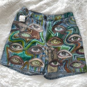 ArtWork Jean Shorts